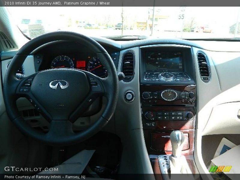 Platinum Graphite / Wheat 2010 Infiniti EX 35 Journey AWD