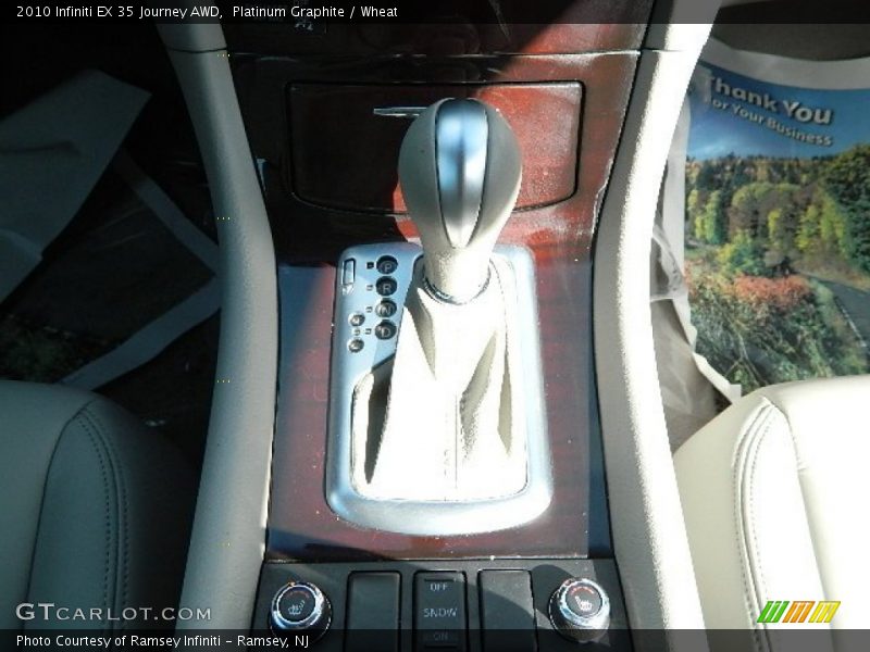 Platinum Graphite / Wheat 2010 Infiniti EX 35 Journey AWD