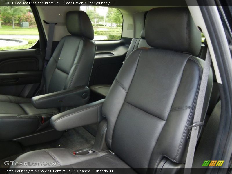Black Raven / Ebony/Ebony 2011 Cadillac Escalade Premium