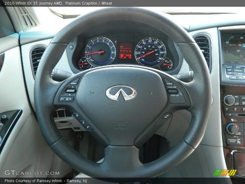 Platinum Graphite / Wheat 2010 Infiniti EX 35 Journey AWD