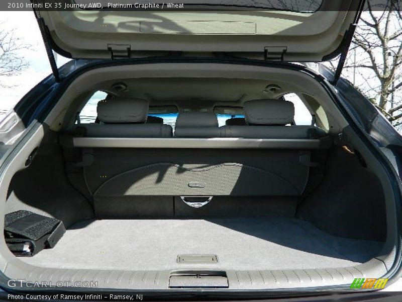 Platinum Graphite / Wheat 2010 Infiniti EX 35 Journey AWD