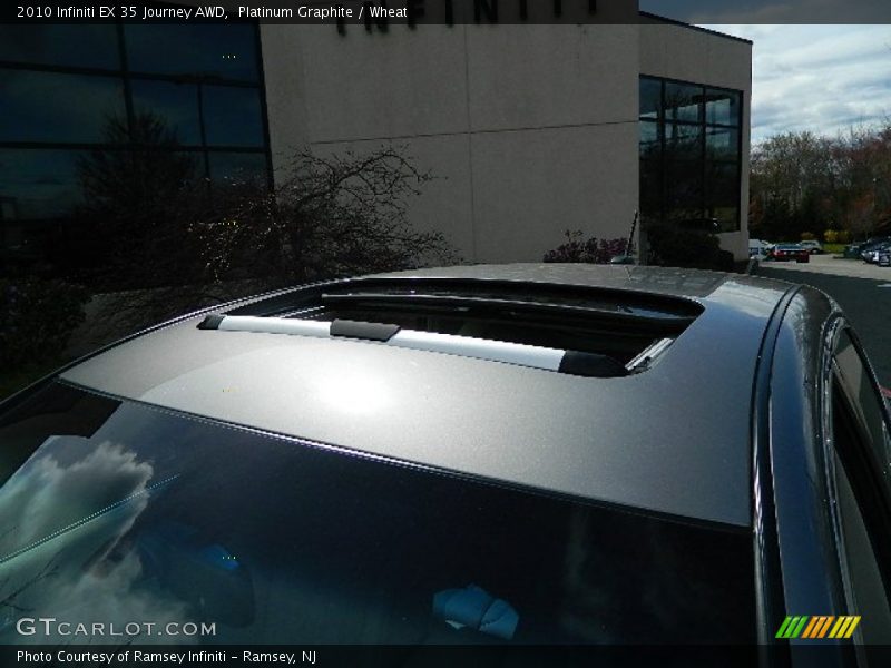Platinum Graphite / Wheat 2010 Infiniti EX 35 Journey AWD