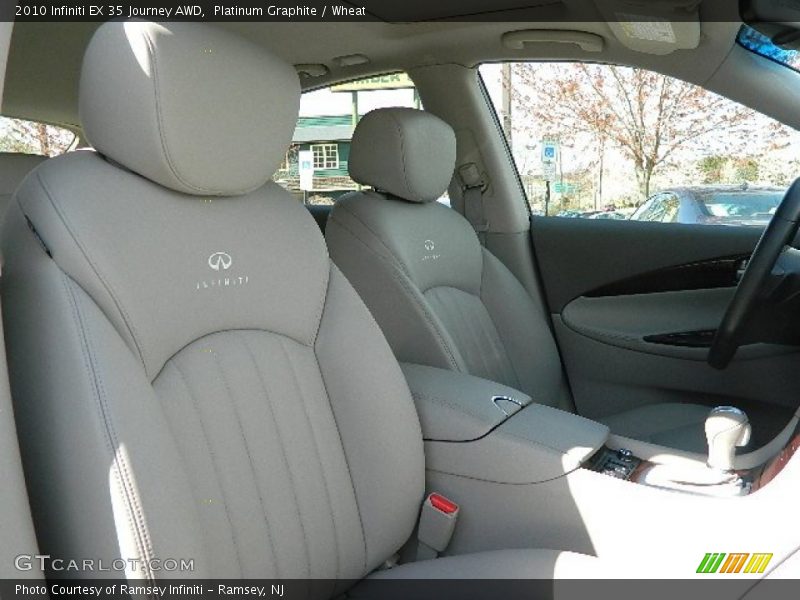 Platinum Graphite / Wheat 2010 Infiniti EX 35 Journey AWD