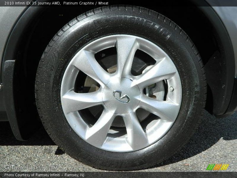 Platinum Graphite / Wheat 2010 Infiniti EX 35 Journey AWD