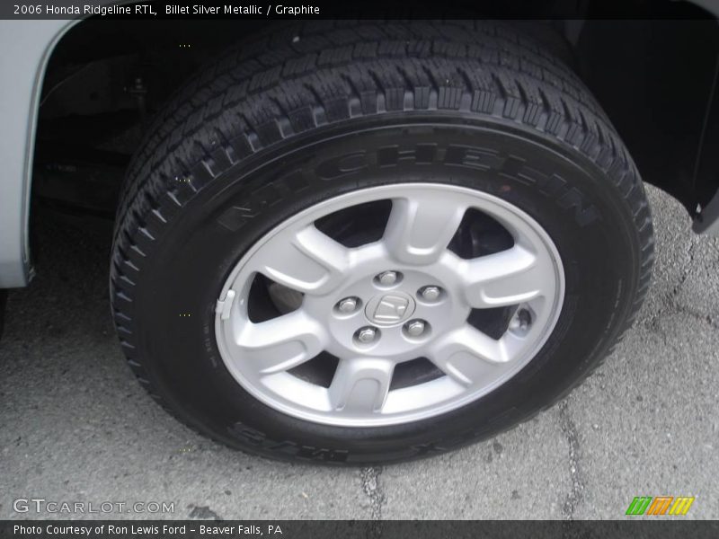 Billet Silver Metallic / Graphite 2006 Honda Ridgeline RTL