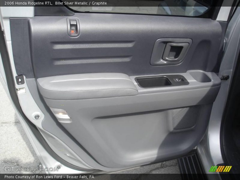 Billet Silver Metallic / Graphite 2006 Honda Ridgeline RTL