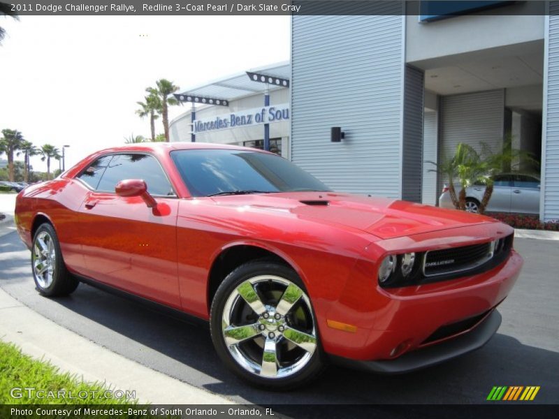 Redline 3-Coat Pearl / Dark Slate Gray 2011 Dodge Challenger Rallye
