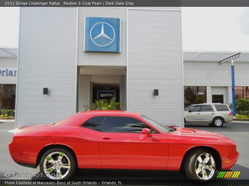 Redline 3-Coat Pearl / Dark Slate Gray 2011 Dodge Challenger Rallye