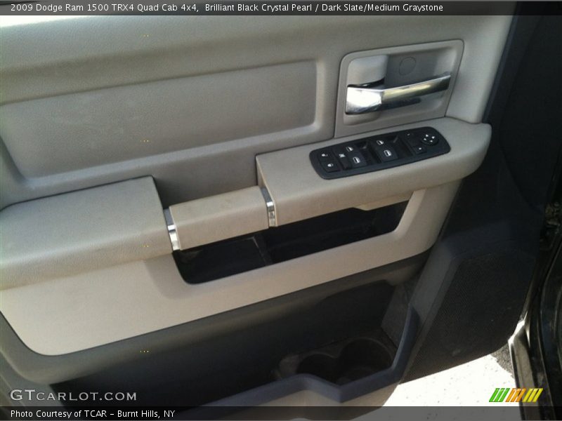 Brilliant Black Crystal Pearl / Dark Slate/Medium Graystone 2009 Dodge Ram 1500 TRX4 Quad Cab 4x4