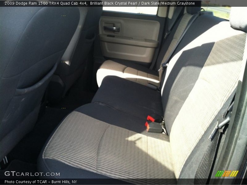 Brilliant Black Crystal Pearl / Dark Slate/Medium Graystone 2009 Dodge Ram 1500 TRX4 Quad Cab 4x4