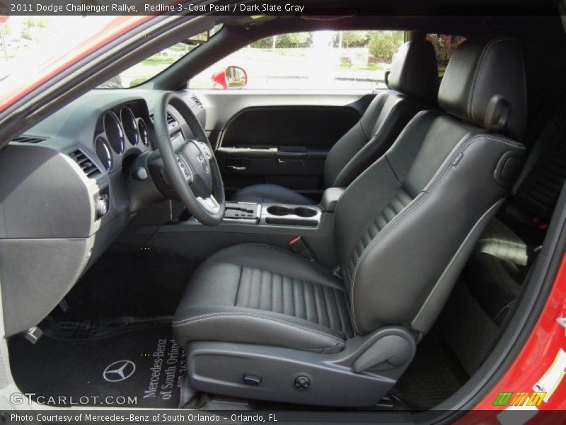 Redline 3-Coat Pearl / Dark Slate Gray 2011 Dodge Challenger Rallye