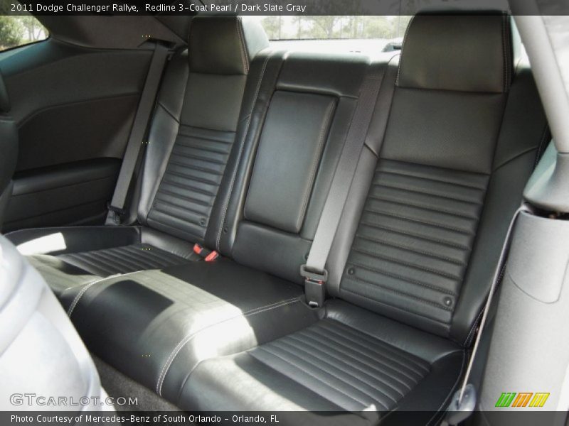 Rear Seat of 2011 Challenger Rallye