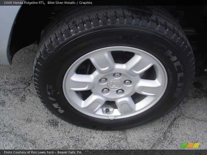 Billet Silver Metallic / Graphite 2006 Honda Ridgeline RTL
