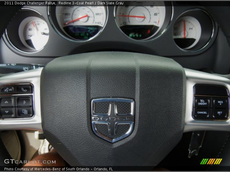 Redline 3-Coat Pearl / Dark Slate Gray 2011 Dodge Challenger Rallye