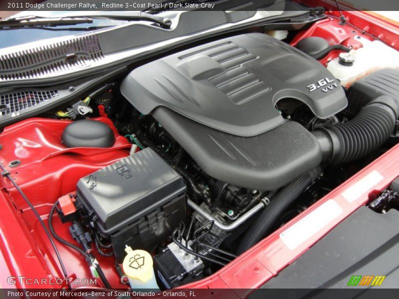  2011 Challenger Rallye Engine - 3.6 Liter DOHC 24-Valve VVT Pentastar V6