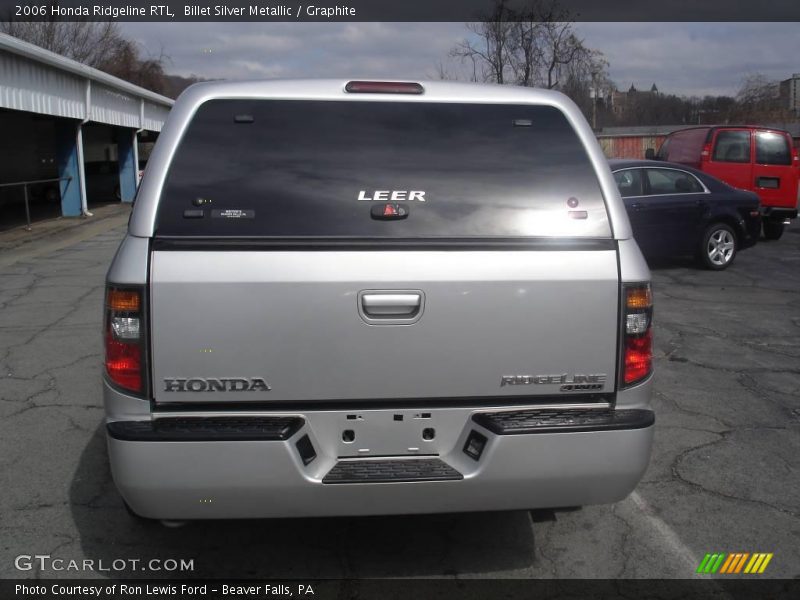Billet Silver Metallic / Graphite 2006 Honda Ridgeline RTL