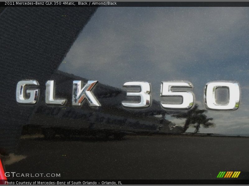 Black / Almond/Black 2011 Mercedes-Benz GLK 350 4Matic