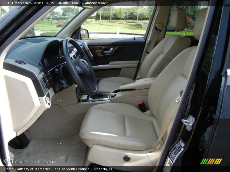 Black / Almond/Black 2011 Mercedes-Benz GLK 350 4Matic