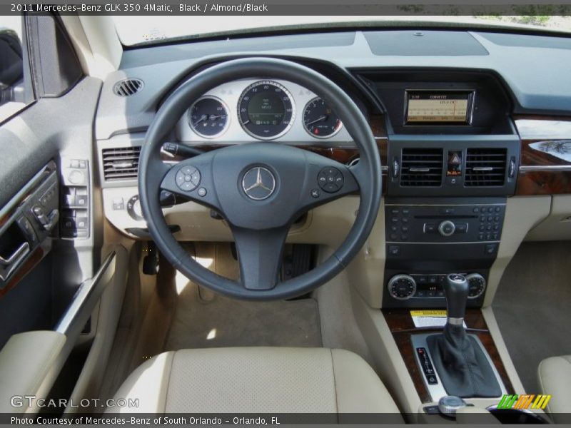 Black / Almond/Black 2011 Mercedes-Benz GLK 350 4Matic
