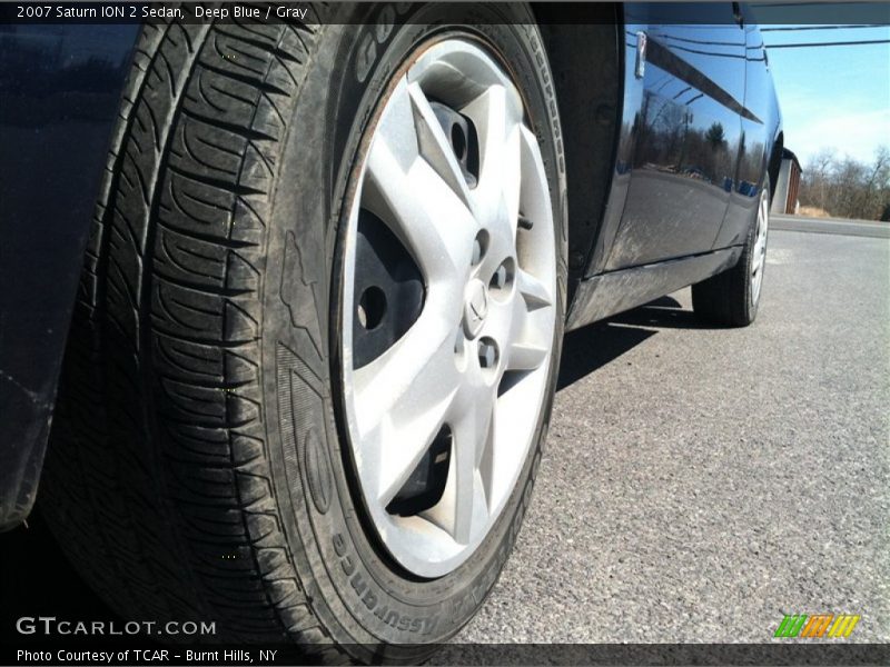 Deep Blue / Gray 2007 Saturn ION 2 Sedan