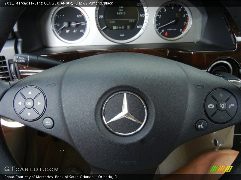 Black / Almond/Black 2011 Mercedes-Benz GLK 350 4Matic