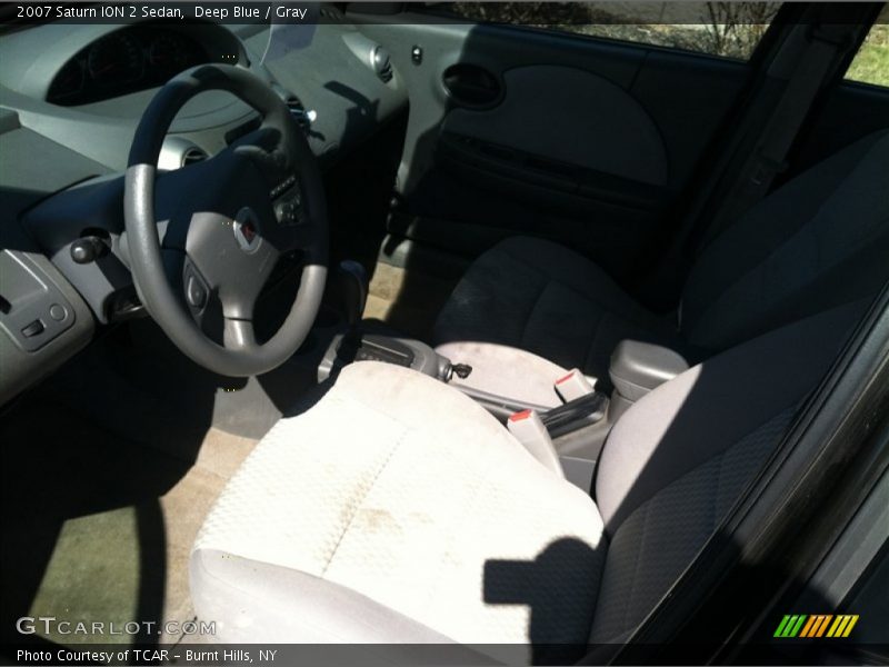 Deep Blue / Gray 2007 Saturn ION 2 Sedan