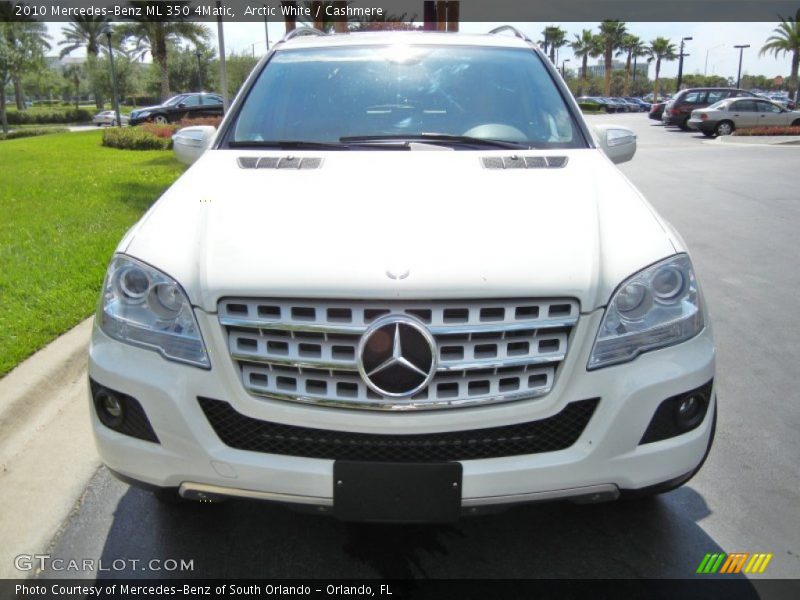 Arctic White / Cashmere 2010 Mercedes-Benz ML 350 4Matic