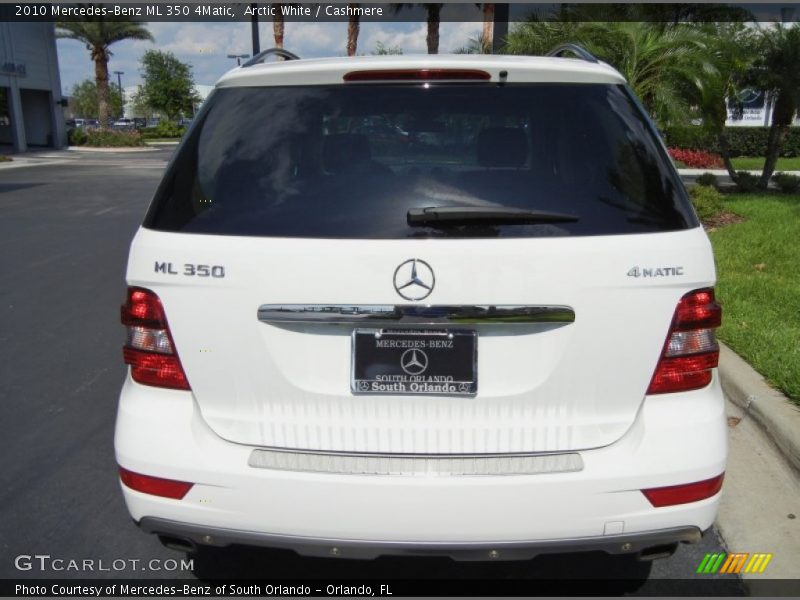 Arctic White / Cashmere 2010 Mercedes-Benz ML 350 4Matic