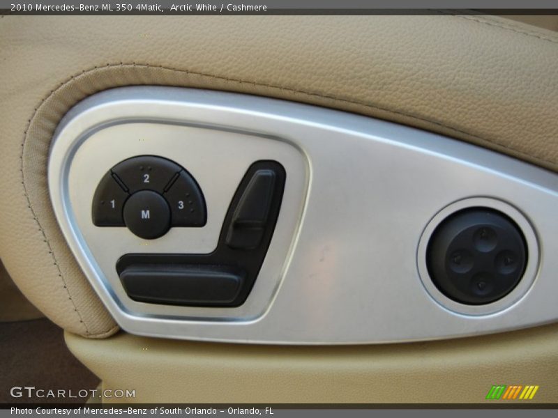 Arctic White / Cashmere 2010 Mercedes-Benz ML 350 4Matic