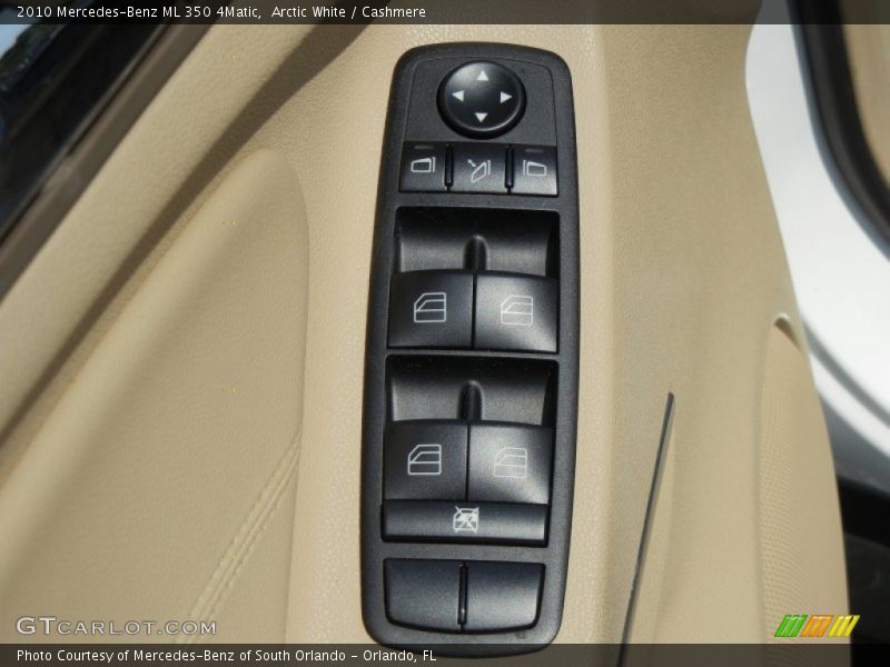 Arctic White / Cashmere 2010 Mercedes-Benz ML 350 4Matic