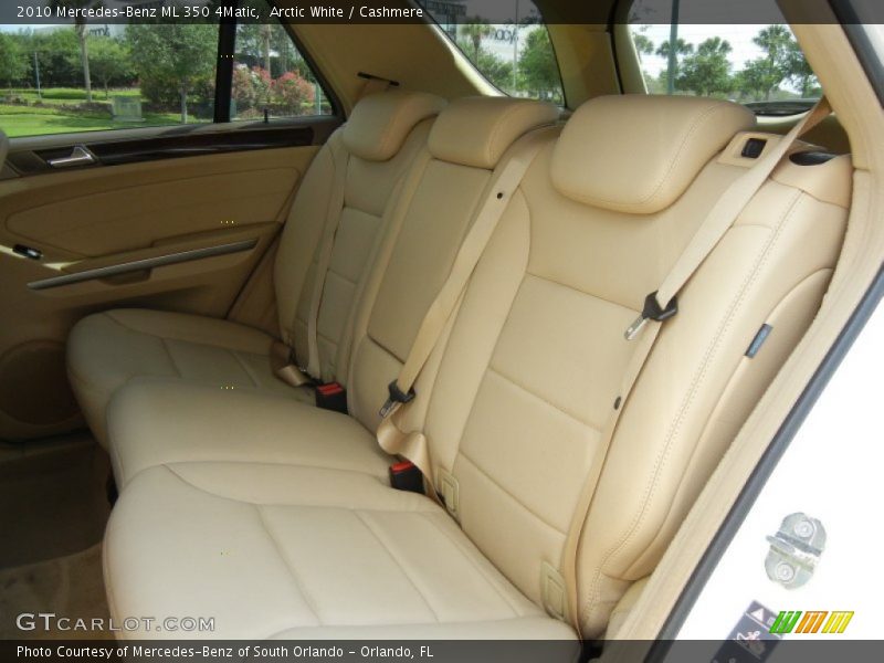 Arctic White / Cashmere 2010 Mercedes-Benz ML 350 4Matic