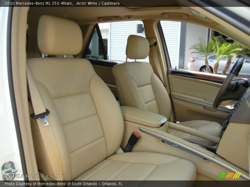 Arctic White / Cashmere 2010 Mercedes-Benz ML 350 4Matic