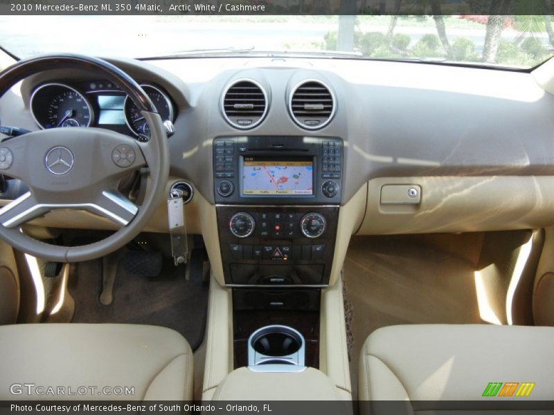 Arctic White / Cashmere 2010 Mercedes-Benz ML 350 4Matic