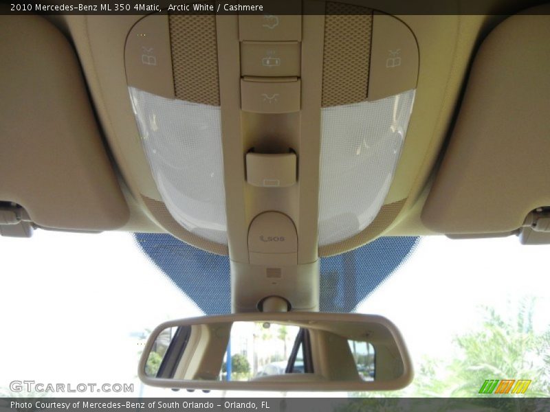 Arctic White / Cashmere 2010 Mercedes-Benz ML 350 4Matic