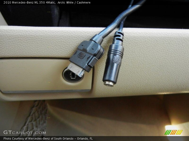 Arctic White / Cashmere 2010 Mercedes-Benz ML 350 4Matic