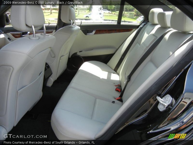 Black / Grey/Black 2009 Mercedes-Benz C 300 Luxury