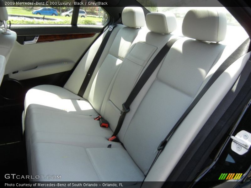 Black / Grey/Black 2009 Mercedes-Benz C 300 Luxury