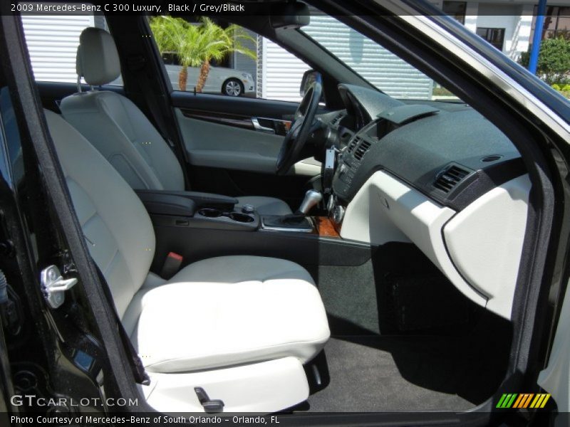 Black / Grey/Black 2009 Mercedes-Benz C 300 Luxury