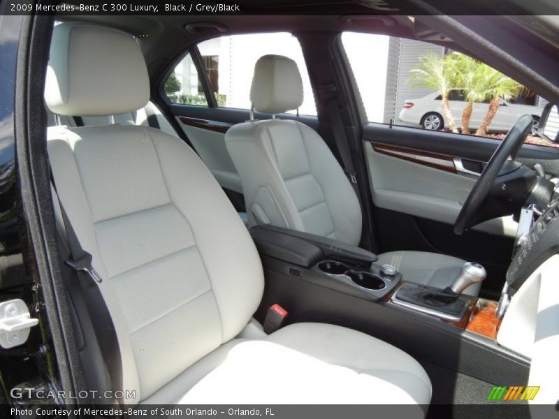 Black / Grey/Black 2009 Mercedes-Benz C 300 Luxury