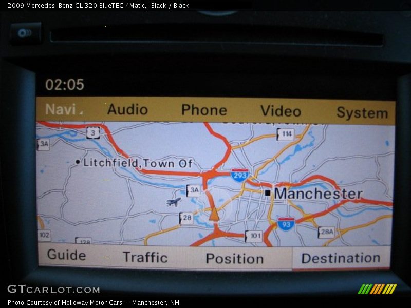 Black / Black 2009 Mercedes-Benz GL 320 BlueTEC 4Matic