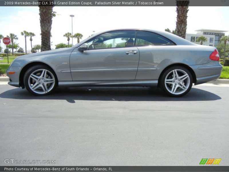 2009 CLK 350 Grand Edition Coupe Palladium Silver Metallic