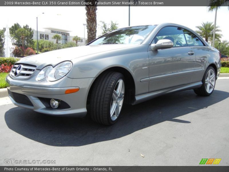Front 3/4 View of 2009 CLK 350 Grand Edition Coupe