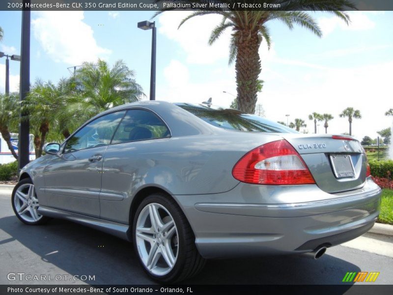  2009 CLK 350 Grand Edition Coupe Palladium Silver Metallic