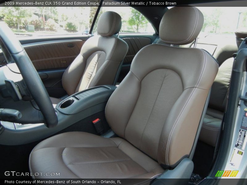  2009 CLK 350 Grand Edition Coupe Tobacco Brown Interior