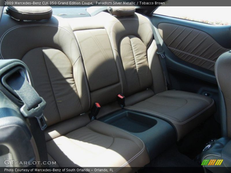  2009 CLK 350 Grand Edition Coupe Tobacco Brown Interior