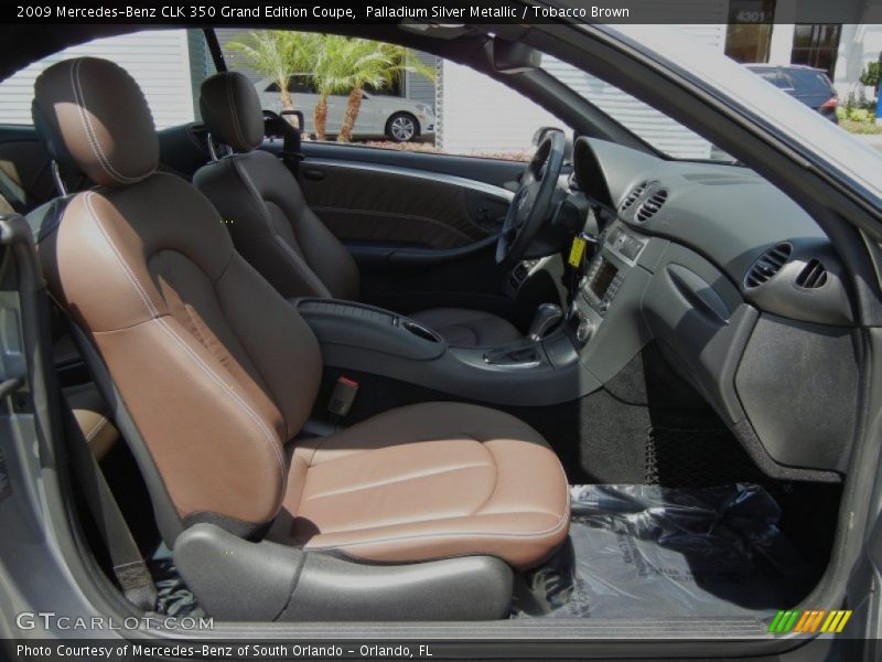  2009 CLK 350 Grand Edition Coupe Tobacco Brown Interior