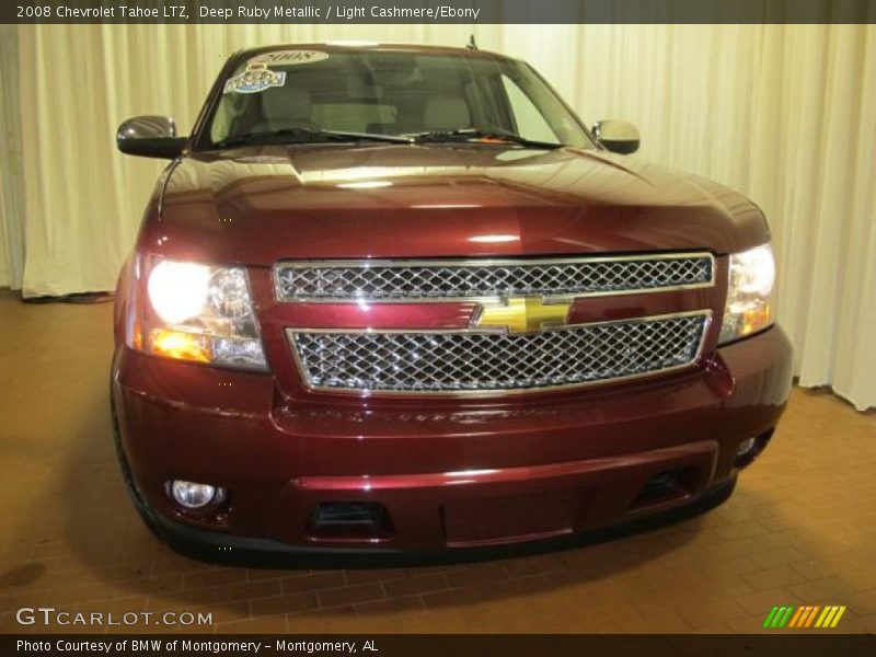 Deep Ruby Metallic / Light Cashmere/Ebony 2008 Chevrolet Tahoe LTZ