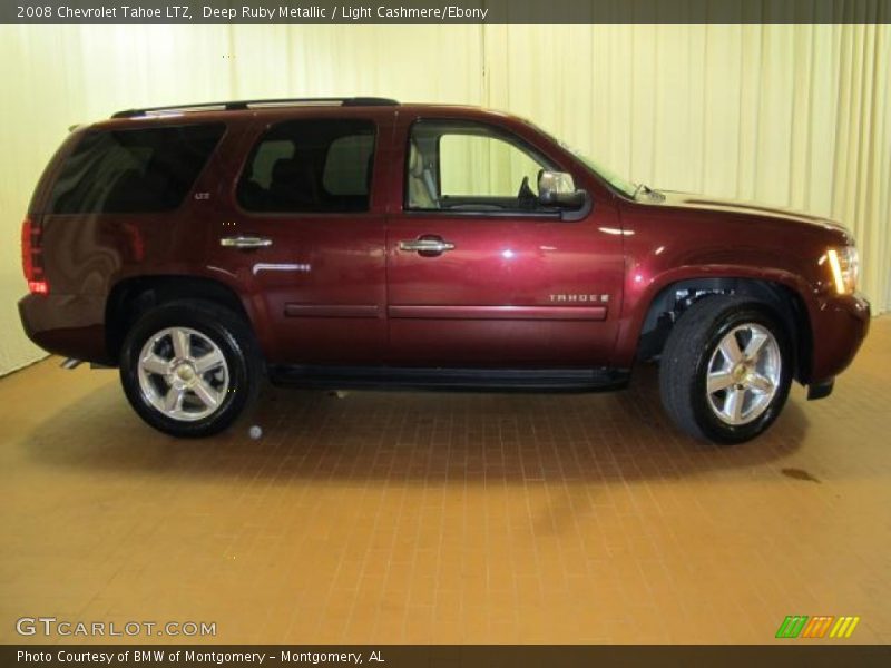 Deep Ruby Metallic / Light Cashmere/Ebony 2008 Chevrolet Tahoe LTZ