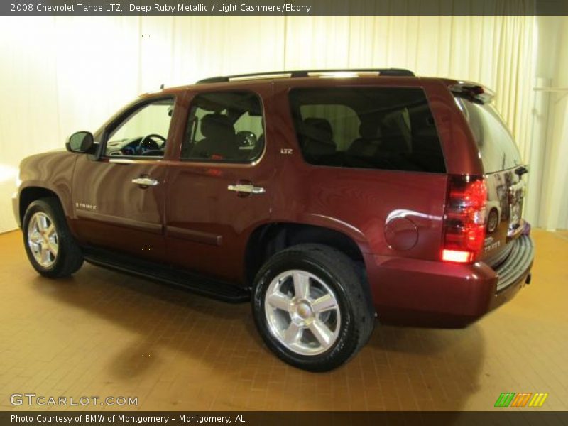 Deep Ruby Metallic / Light Cashmere/Ebony 2008 Chevrolet Tahoe LTZ