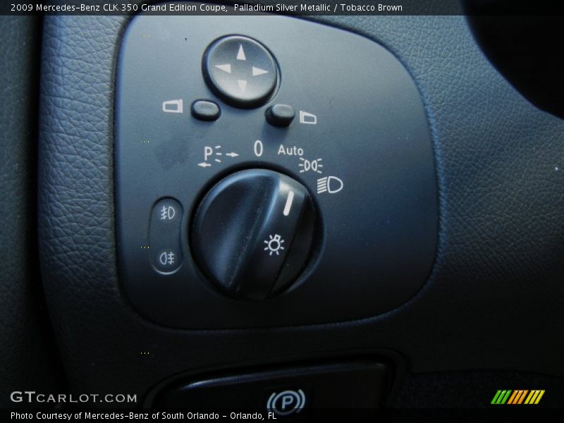 Controls of 2009 CLK 350 Grand Edition Coupe